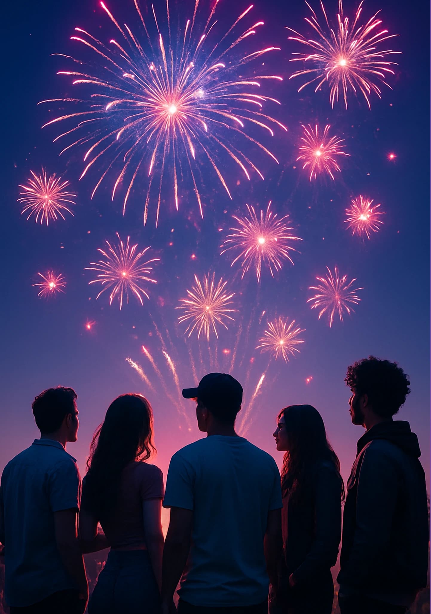 background of a music festival