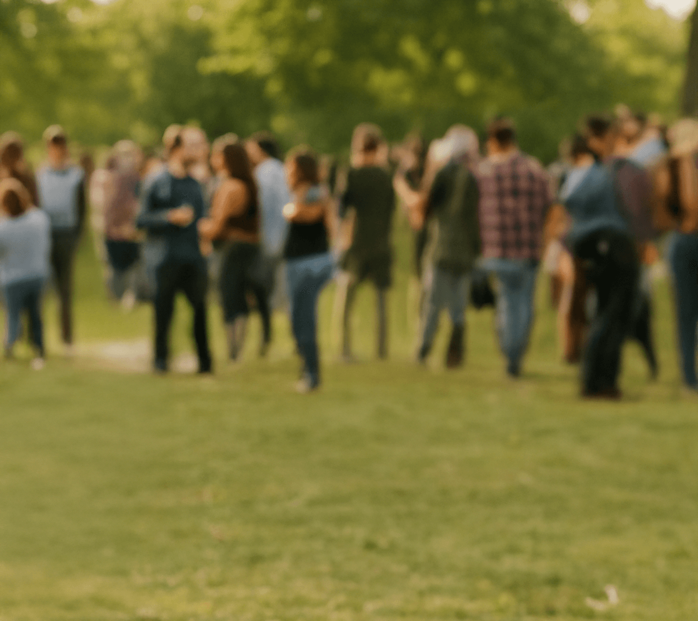 background of a music festival